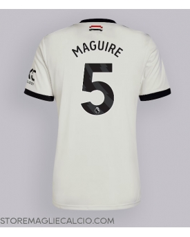 Manchester United Harry Maguire #5 Maglia Gara Terza Repliche 2024-25